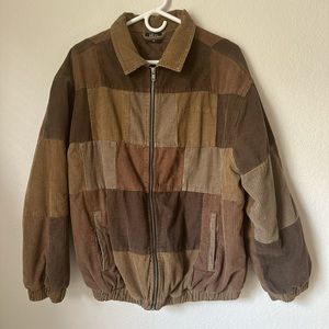 SOLD - Patchwork Corduroy jacket